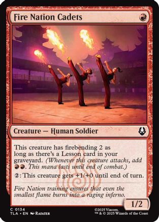 Fire Nation Cadets (TLA-134) [Avatar: The Last Airbender] Foil