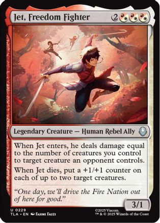 Jet, Freedom Fighter (TLA-229) [Avatar: The Last Airbender]