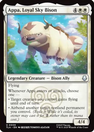 Appa, Loyal Sky Bison (TLA-009) [Avatar: The Last Airbender]