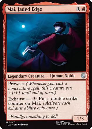 Mai, Jaded Edge (TLA-147) [Avatar: The Last Airbender]