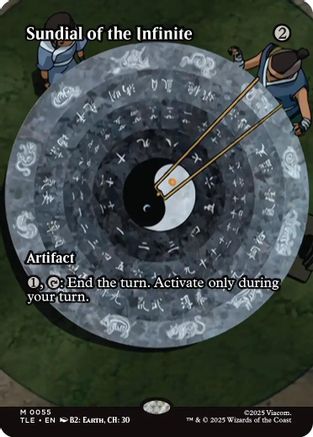 Sundial of the Infinite (Borderless) (TLE-055) [Avatar: The Last Airbender: Eternal-Legal]