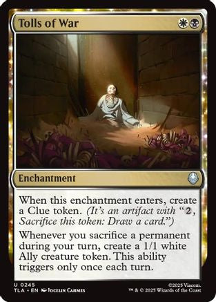 Tolls of War (TLA-245) [Avatar: The Last Airbender] Foil