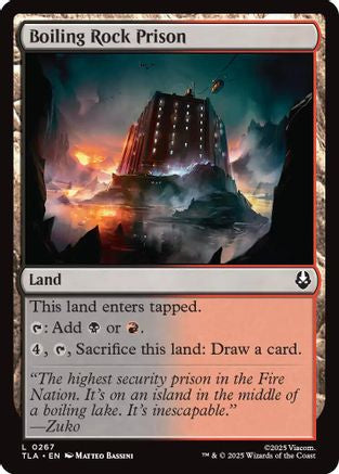 Boiling Rock Prison (TLA-267) [Avatar: The Last Airbender] Foil