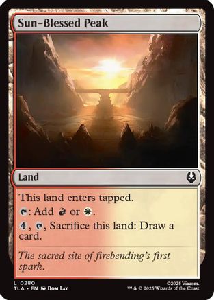 Sun-Blessed Peak (TLA-280) [Avatar: The Last Airbender]