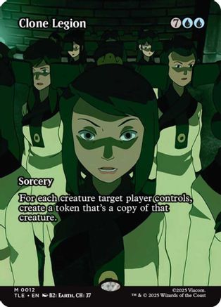 Clone Legion (Borderless) (TLE-012) [Avatar: The Last Airbender: Eternal-Legal]