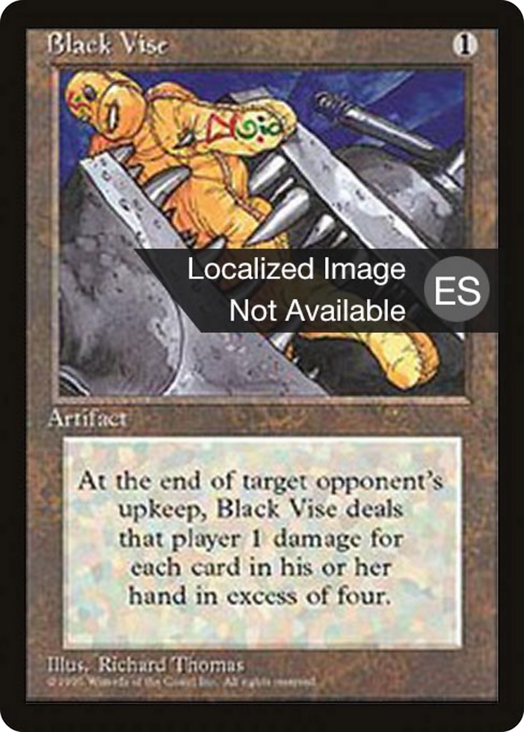 Black Vise (4BB-317) [Fourth Edition Foreign Black Border]
