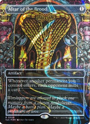 Altar of the Brood (Halo Foil) (SLC-028) [Secret Lair Countdown Kit] Foil