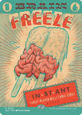 Brain Freeze (SLC-002) [Secret Lair Countdown Kit]