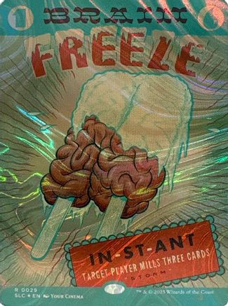 Brain Freeze (Halo Foil) (SLC-029) [Secret Lair Countdown Kit] Foil