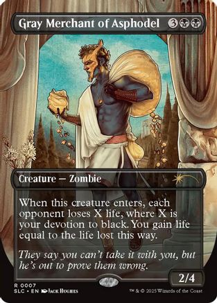 Gray Merchant of Asphodel (SLC-007) [Secret Lair Countdown Kit]