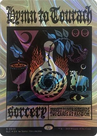 Hymn to Tourach (Halo Foil) (SLC-035) [Secret Lair Countdown Kit] Foil