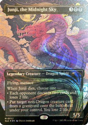 Junji, the Midnight Sky (Halo Foil) (SLC-037) [Secret Lair Countdown Kit] Foil