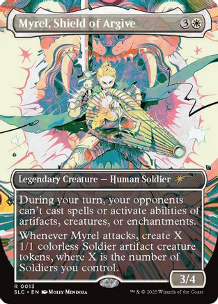 Myrel, Shield of Argive (SLC-013) [Secret Lair Countdown Kit] Foil