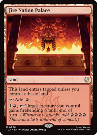 Fire Nation Palace (TLA-268) [Avatar: The Last Airbender] Foil