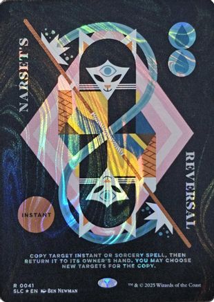 Narset's Reversal (Halo Foil) (SLC-041) [Secret Lair Countdown Kit] Foil