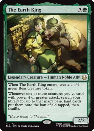 The Earth King (TLA-172) [Avatar: The Last Airbender] Foil