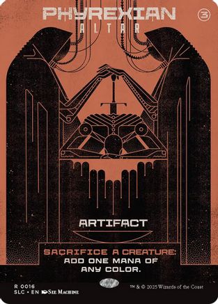 Phyrexian Altar (SLC-016) [Secret Lair Countdown Kit] Foil