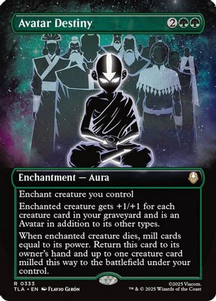 Avatar Destiny (Borderless) (TLA-333) [Avatar: The Last Airbender] Foil
