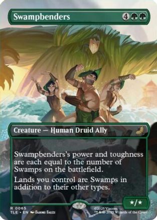 Swampbenders (Borderless) (TLE-065) [Avatar: The Last Airbender: Eternal-Legal]