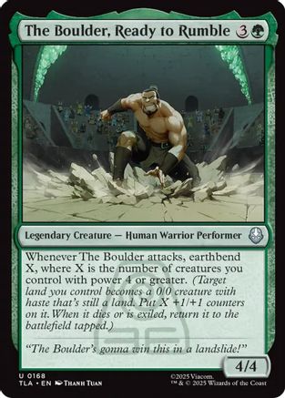 The Boulder, Ready to Rumble (TLA-168) [Avatar: The Last Airbender]
