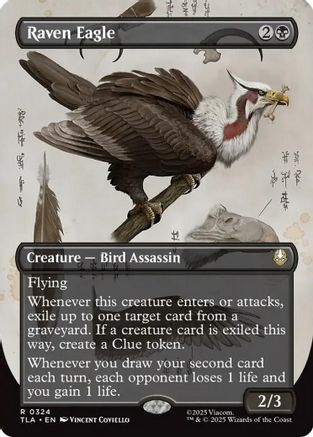 Raven Eagle (Borderless) (TLA-324) [Avatar: The Last Airbender]