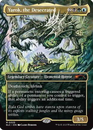 Yarok, the Desecrated (SLC-025) [Secret Lair Countdown Kit] Foil
