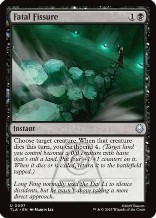 Fatal Fissure (TLA-097) [Avatar: The Last Airbender] Foil