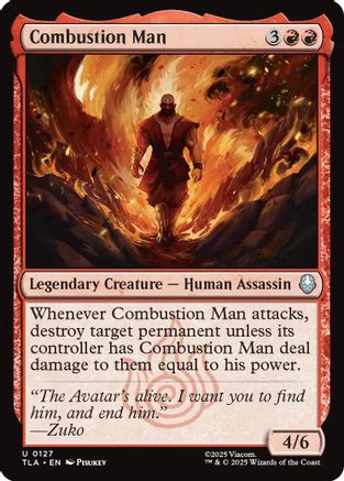 Combustion Man (TLA-127) [Avatar: The Last Airbender]