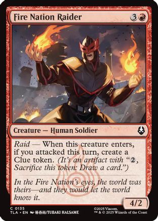 Fire Nation Raider (TLA-135) [Avatar: The Last Airbender] Foil