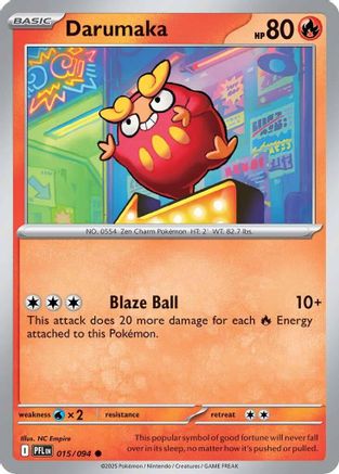 Darumaka (015) [ME02 Phantasmal Flames] Reverse Holofoil - Common
