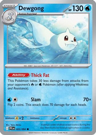 Dewgong (022/094) [ME02 Phantasmal Flames] - Common