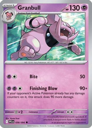 Granbull (038) [ME02 Phantasmal Flames] - Uncommon