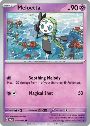 Meloetta (040) [ME02 Phantasmal Flames] - Uncommon