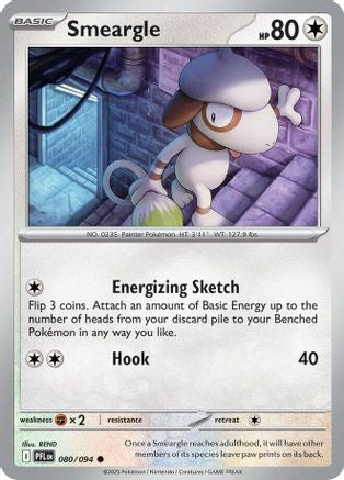 Smeargle (080) [ME02 Phantasmal Flames] Reverse Holofoil - Common