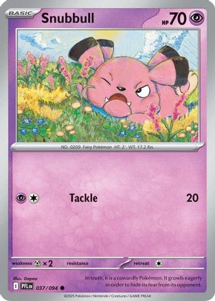 Snubbull (037) [ME02 Phantasmal Flames] Reverse Holofoil - Common