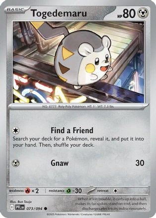 Togedemaru (073/094) [ME02 Phantasmal Flames] - Common