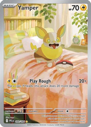Yamper (099/094) [ME02 Phantasmal Flames] Holofoil - Illustration Rare