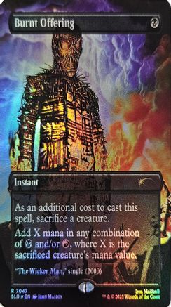 Burnt Offering (Rainbow Foil) (SLD-7047) [Secret Lair Drop Series] Foil