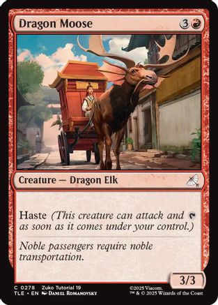 Dragon Moose (TLE-278) [Avatar: The Last Airbender: Eternal-Legal]