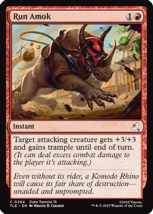Run Amok (TLE-284) [Avatar: The Last Airbender: Eternal-Legal]