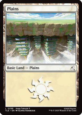 Plains (TLE-299) [Avatar: The Last Airbender: Eternal-Legal]