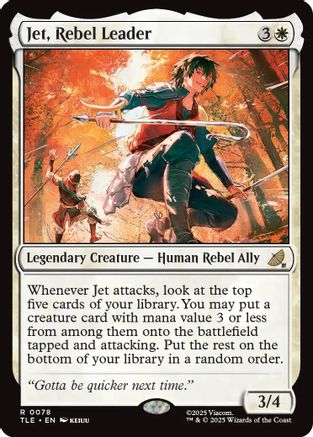 Jet, Rebel Leader (TLE-078) [Avatar: The Last Airbender: Eternal-Legal]
