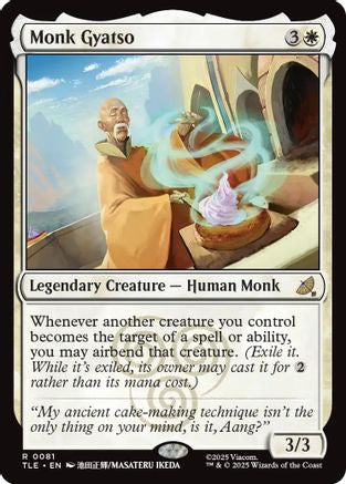 Monk Gyatso (TLE-081) [Avatar: The Last Airbender: Eternal-Legal] Foil