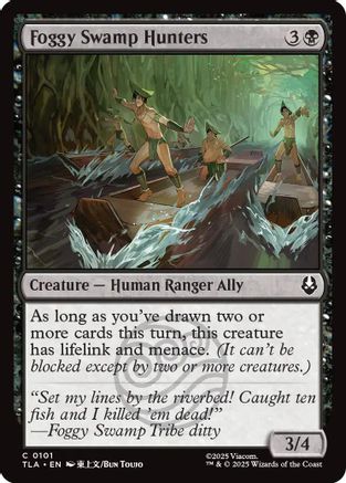 Foggy Swamp Hunters (TLA-101) [Avatar: The Last Airbender] Foil