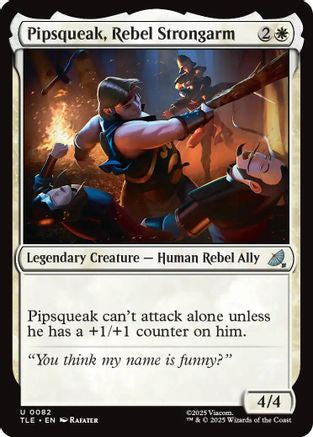 Pipsqueak, Rebel Strongarm (TLE-082) [Avatar: The Last Airbender: Eternal-Legal]