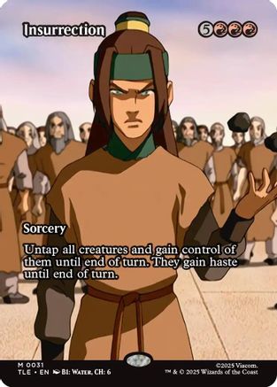 Insurrection (Borderless) (TLE-031) [Avatar: The Last Airbender: Eternal-Legal]