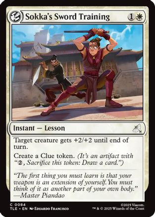 Sokka's Sword Training (TLE-084) [Avatar: The Last Airbender: Eternal-Legal]