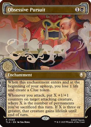 Obsessive Pursuit (Showcase) (TLA-340) [Avatar: The Last Airbender] Foil
