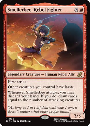 Smellerbee, Rebel Fighter (TLE-125) [Avatar: The Last Airbender: Eternal-Legal]