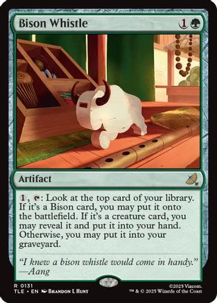 Bison Whistle (TLE-131) [Avatar: The Last Airbender: Eternal-Legal]